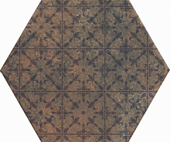 Керамогранит Pompeia Decor Marron 20х24 Испания Фото Керамогранит Pompeia Decor Marron 20х24