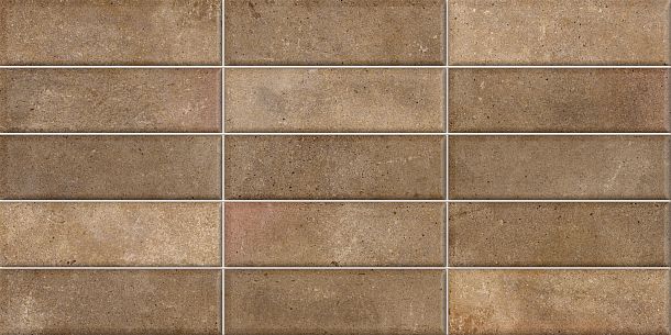 Фото Плитка Elbrus Brick Marron 300x600x9 (WT36ELR31) Россия