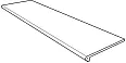 Ступень Gres de Aragon 970440 Petra Orce redondeado 33x120