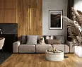 Керамогранит Laparet K952685R0001LPET Polo Choco шоколадный матовый 20x80