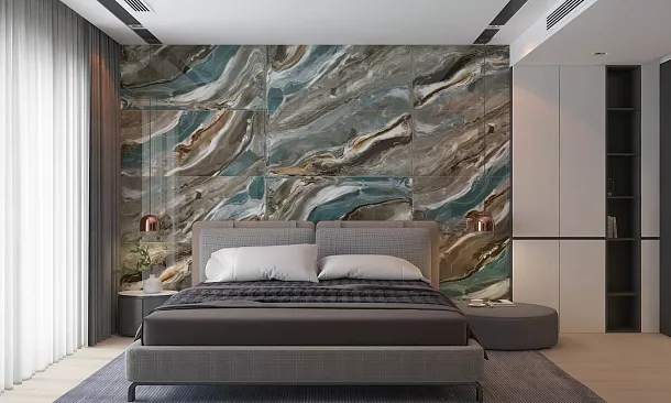 Фото Керамогранит Asia Amazonite High Gloss 60x120 Индия