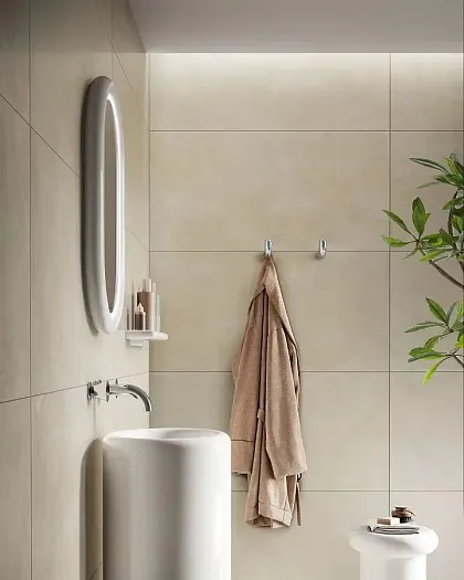 Фото Керамогранит Vitra K948555R0001VTER CementBase Песочный Матовый R10A Ректификат 60x120 Турция