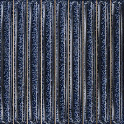 Фото Декор чипсет Далия синий глянцевый 20x20x0,95 (KMD2SOB004BN) Россия
