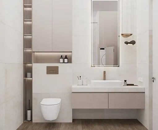 Фото Керамогранит Laparet Onyx Melody бежевый матовый карвинг 60х120 Индия