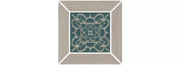 Фото Kerama Marazzi Декор Тровазо наборный серый матовый 13x13x0,9 (ID152) Россия