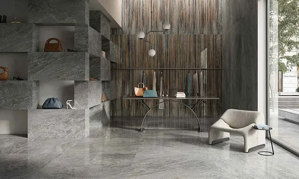 Фото Декор Century 145374 Cristalia Elysia Polished Rect 60x120 Италия