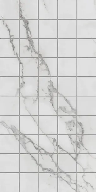 Фото Декор чипсет Коррер белый глянцевый обрезной 30x60x0,9 (KMD2PTG003BR) Россия
