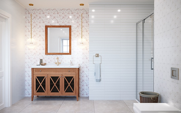 Фото Плитка Poluna white 25х40 (00-00-5-09-00-01-2820) Россия