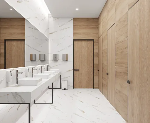 Фото Керамогранит Laparet Venato Blanco Pro Белый Матовый R11Soft 60Х120 Индия