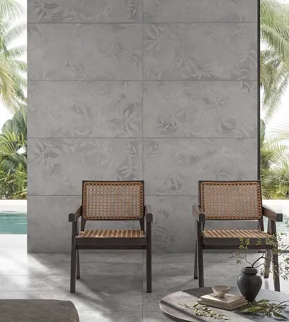 Фото Керамогранит Vitra K958021R0001VTER ArtWall Цветы Слоновая Кость Матовый Ректификат 60x120 Турция