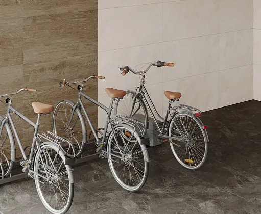 Фото Керамогранит Laparet LP6012G0171R Porter Silver Pro светло-серый матовый R10 STR 59,5х119,1 Россия