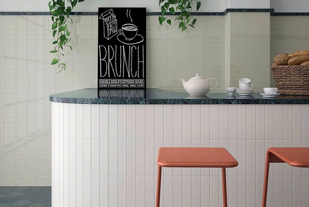 Фото Плитка 28480 Costa Nova Praia Terra Glossy 5x20 Испания