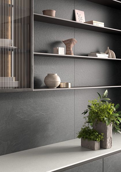 Фото Керамогранит Laminam LAMF012551 Slate Amazzonia 5 1200x3000 Россия