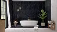 Керамогранит Tubadzin Solei Black MAT STR 119.8x59.8
