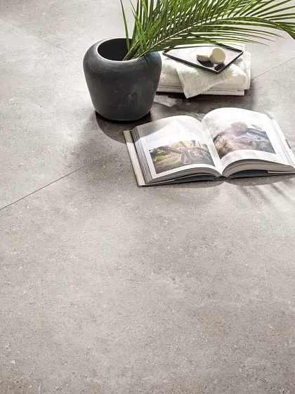 Фото Керамогранит Refin RA56 Coquille Hammered Perle 3D 60x120 Италия