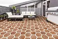 Керамогранит Monopole Menorca Calacatta 22x25