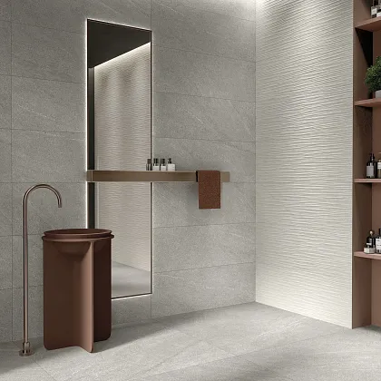 Фото Керамогранит MGM Ceramiche Limestone Sand Rett 60x120 Италия