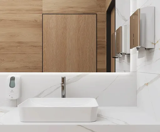 Фото Керамогранит Laparet Venato Blanco Pro Белый Матовый R11Soft 60Х120 Индия