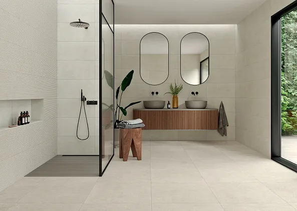 Фото Керамогранит Keratile 3AEBLEIIPDPA Leiria Almond MT 6mm 60x120 Испания
