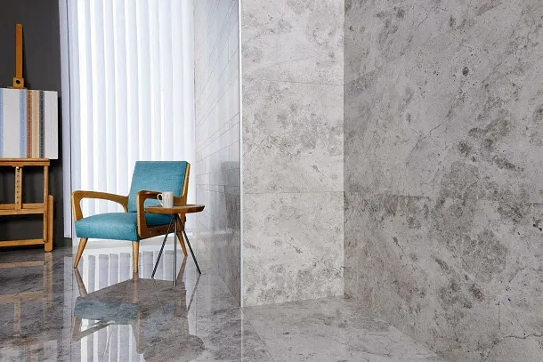 Фото Керамогранит Seranit Fibre Grey Lappato 60х120 Турция