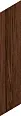 Керамогранит Alpas Alacia Chevron Choco 8x45