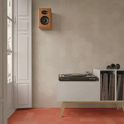 Фото Керамогранит 122454 Hexa Six Graphite 14x16 Испания