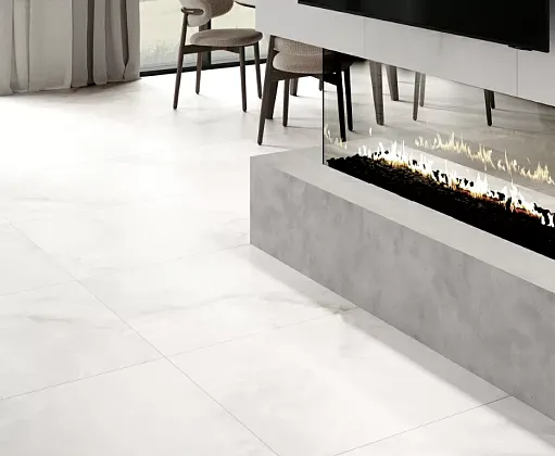 Фото Керамогранит Laparet Advance White Белый Сатинированный 80Х80 Индия