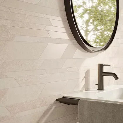 Фото Керамогранит Flaviker 0014153 Double Plain White Nat Rett. P. Tech R10 C 60x120 Италия