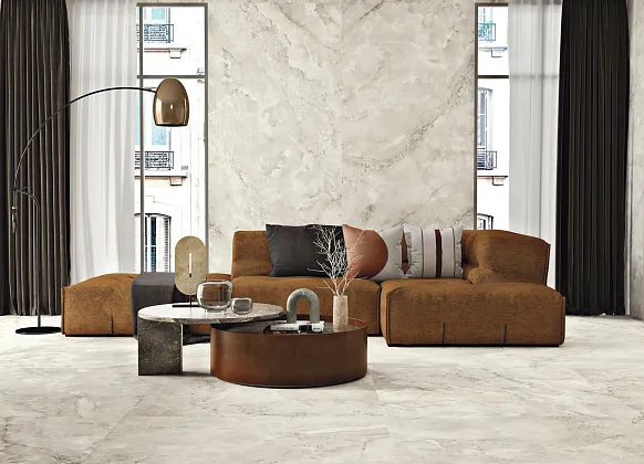 Фото Керамогранит Benadresa Aura Snow Natural 60x120 Испания