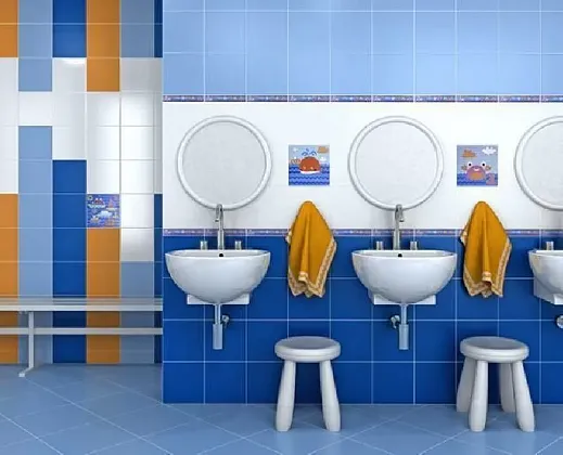 Фото Плитка 5009 Калейдоскоп белый 20*20 Россия