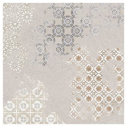 Фото Керамогранит Arenito Off White Decor 60х60 Индия