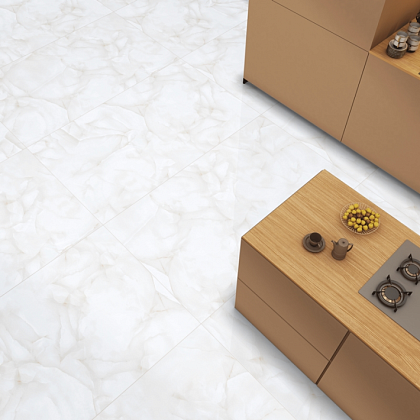 Фото Керамогранит Brais White Glossy 60x120 Индия