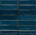 керамическая плитка Vilar Albaro Nairobi Sticks Blue (2.5x10) 20x20