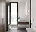 Керамогранит Laparet Lp6012G0601R Festa Bianco Белый Глянцевые Чернила 59,5Х119,1