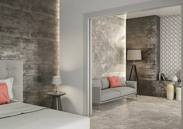 Фото Керамогранит Tau Ceramica Metal Steel 60*120 Испания