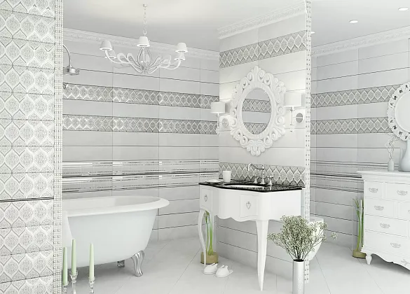 Мозаика DW7MGW00 Mosaic Glass White 30x30 для ванной, для туалета Фото Мозаика DW7MGW00 Mosaic Glass White 30x30 Россия