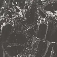 Фото Керамогранит Kerama Marazzi Риальто чёрный лаппатированный обрезной 80x80x0,9 (SG850792R)
