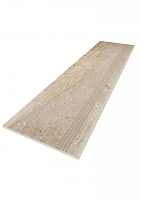 Фото Ступень Kailas Light Brown KA03 неполированная с насечками 30x120