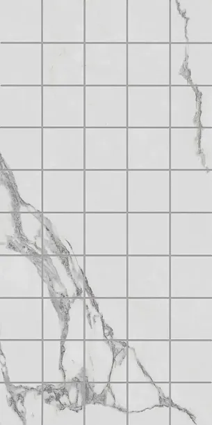 Фото Декор чипсет Коррер белый глянцевый обрезной 30x60x0,9 (KMD2PTG003BR) Россия
