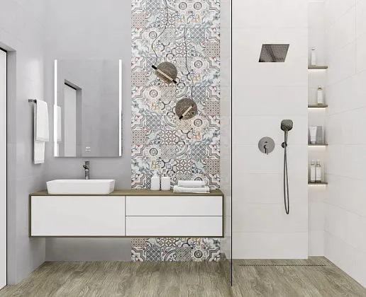Фото Декор Laparet 13154Tr Grip Deco Матовый Обрезной 30X89,5 Россия