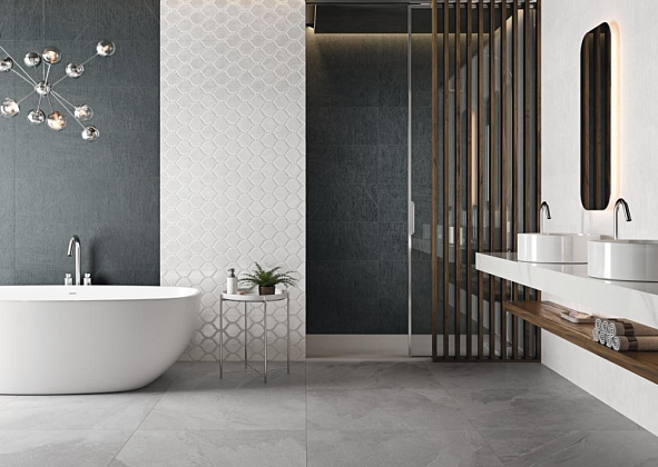 Фото Керамогранит 78NN-97 Coverlam Anna Purna Negro 3.5 mm 120x260 Испания