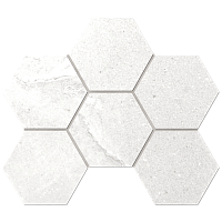 Мозаика Kailas Ivory Hexagon KA00 неполированная 25x28,5
