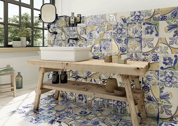 Фото Керамогранит PT03355 Land Cream Matt R10 20x20 Испания