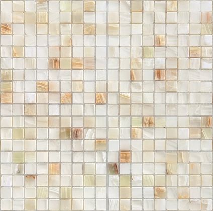 Фото Мозаика LeeDo Ceramica Pietrine Onice Jade Bianco POL 15x15x7 Китай