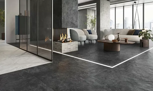 Фото Керамогранит Monocibec 124832 Pietra Castello Fenis Grip 25x25 Италия