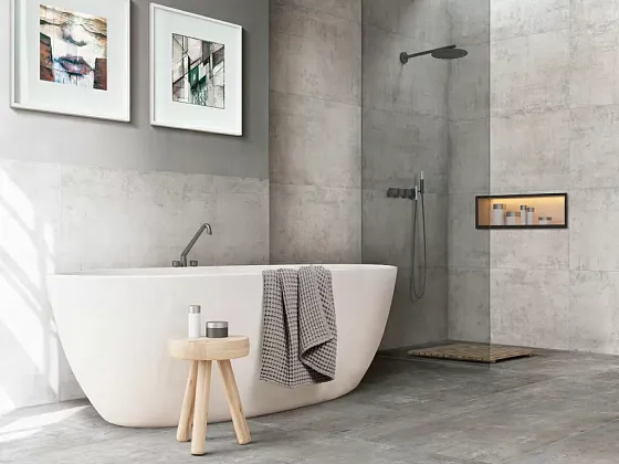Фото Декор Rondine Group J88136 GREY DEC RET 80x80 Италия