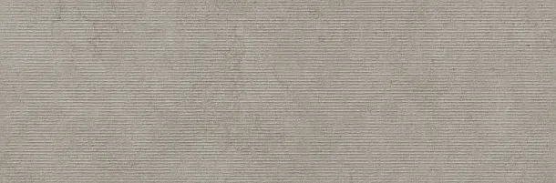 Фото Плитка Tau Ceramica Portwall Rlv. Mache Greige Mate Rect 33,3x100 Испания