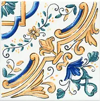 Фото Декор STG\A484\1146H Вставка Капри майолика 9,8х9,8