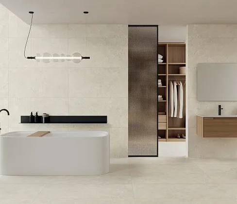 Фото Керамогранит Keratile CAN5OREGPDPA Oregon Cream MT Rect 60x120 Испания