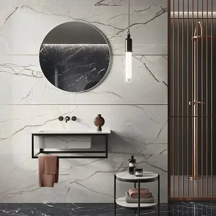 Фото Керамогранит Flaviker 0008833 Corchia Gold Lux Ret 120x280 Италия